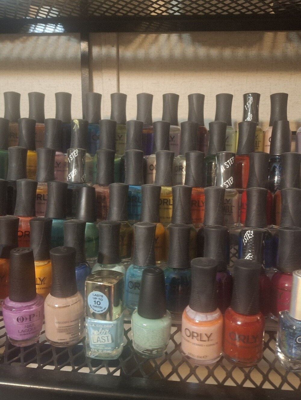 Assorted Nail Polish Collection in Multiple Colors